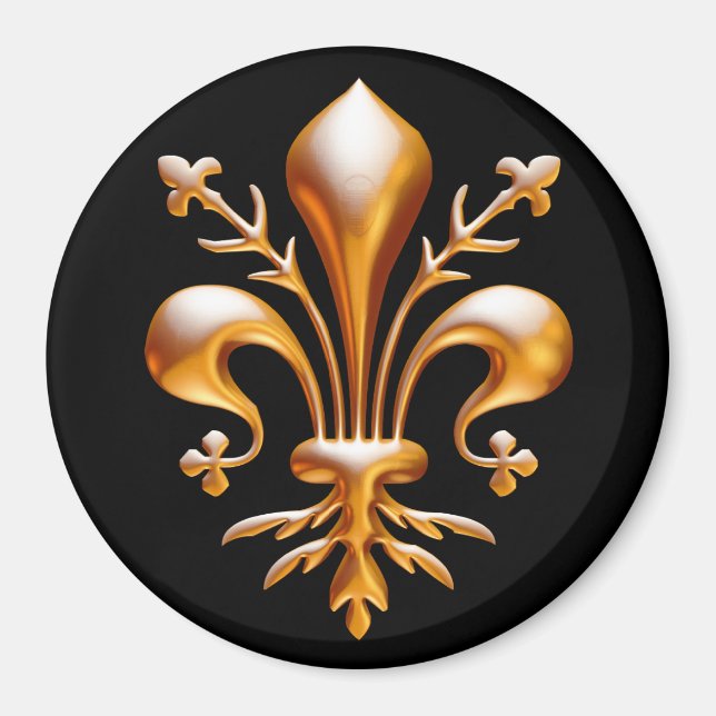 Imã Fleur de Lis (de Lys) (Frente)