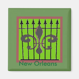 Imã Fleur De Lis Fence