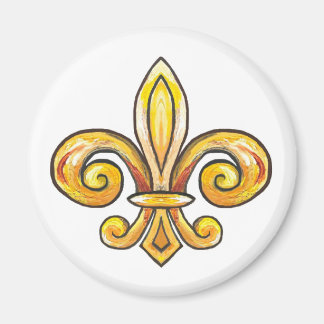 Imã Fleur de Lis Magnet