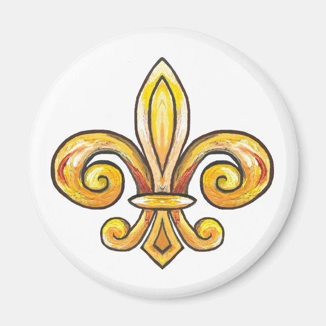 Imã Fleur de Lis Magnet (Frente)