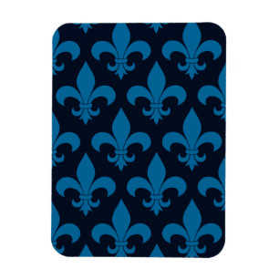 Ímã Fleur de lis Pattern Classic