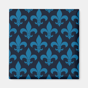 Imã Fleur de lis Pattern francês