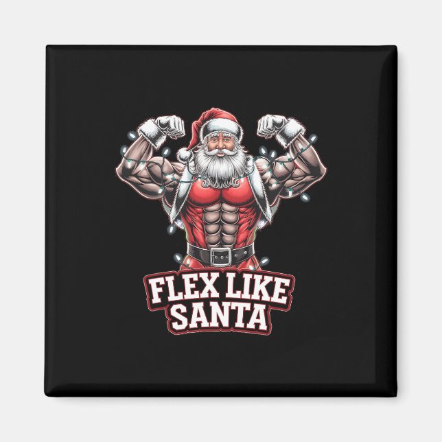 Imã Flex Like Santa Claus Bodybuilding Gym Wo (Frente)