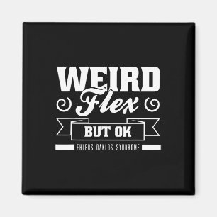 Imã Flex Mas Ok Ehlers Danlos Black White Zebra Stri