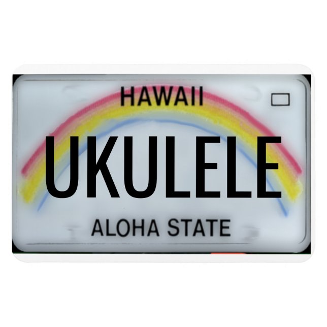 Ímã Flexibilidade da Placa Rainbow Hawaii (Horizontal)