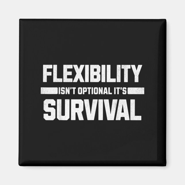 Imã Flexibilidade não é opcional é sobrevivência (Frente)