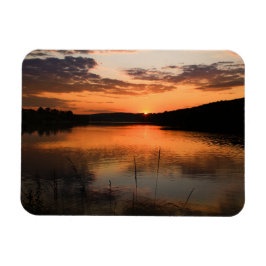 Ímã Flexibler Magnet Sonnenuntergang am Igelsbachsee