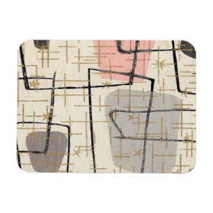 Ímã flexível abstrato moderno do meio século