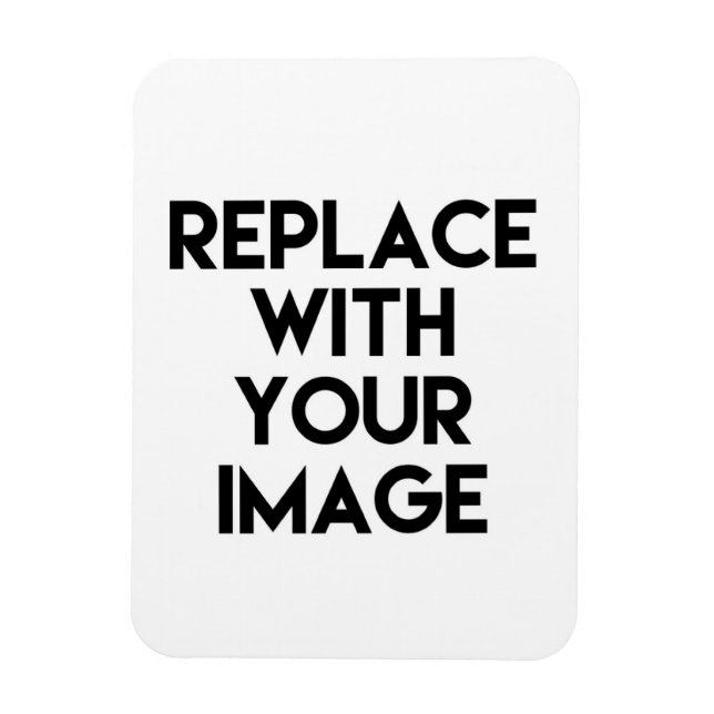 Ímã Flexível com Foto (Vertical)