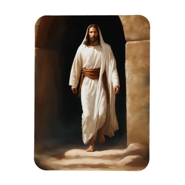 Ímã Flexível Cristão do Senhor Jesus (Vertical)