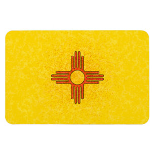 Ímã flexível da BANDEIRA de NEW MEXICO