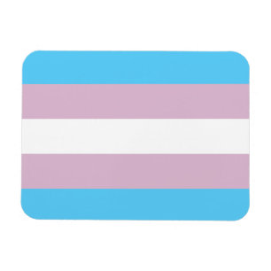 Ímã flexível da bandeira do Transgender