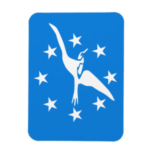 Ímã flexível da foto com a bandeira de Corpus