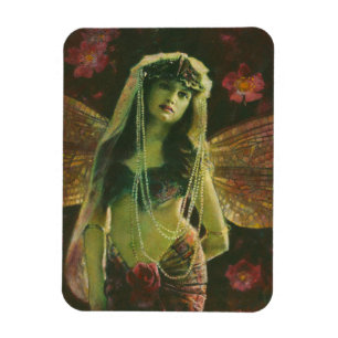 Ímã flexível da ninfa feericamente do vintage