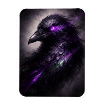 Ímã Flexível Dark Bloom Raven