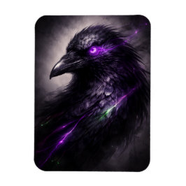Ímã Flexível Dark Bloom Raven
