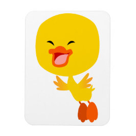 Ímã flexível de corte de desenho de cartoon