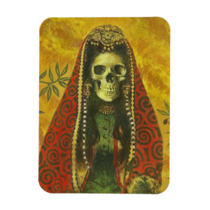 Ímã flexível de esqueleto gótico