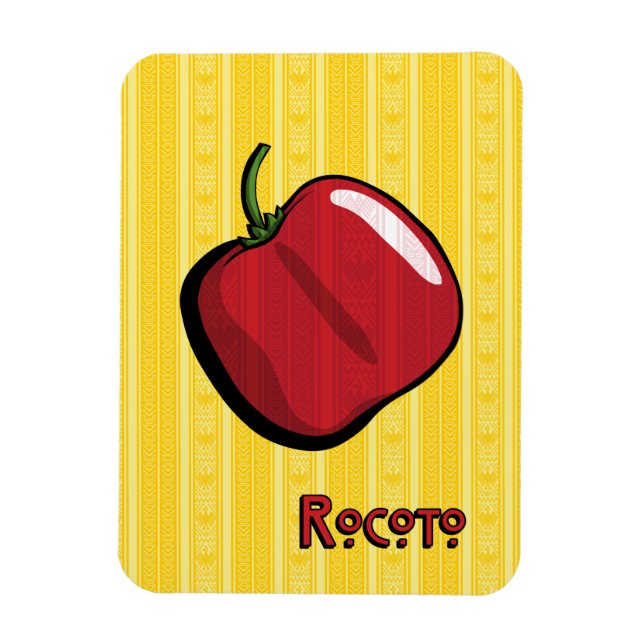 Ímã Flexível de Pimenta Rocoto (Vertical)