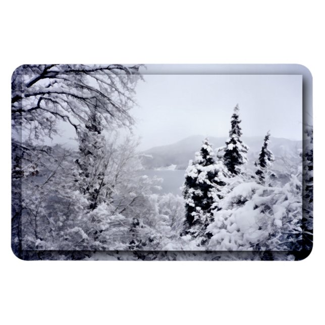 Ímã Flexível do Lago Nojiri (Horizontal)