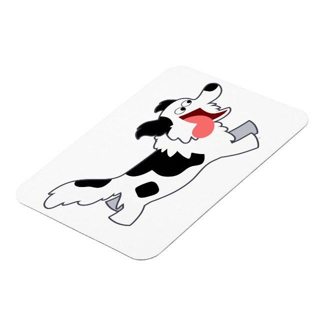 Ímã Flexível do Limite do Cartoon Correspondente (Left Side)