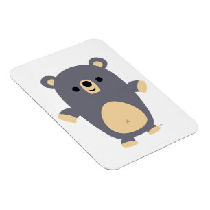 Ímã flexível do urso azul grande bonito dos