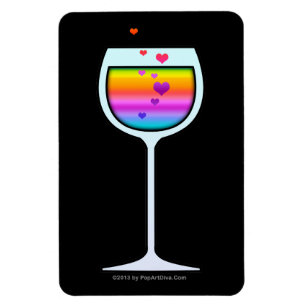 ÍMÃ FLEXÍVEL DO VIDRO DE VINHO