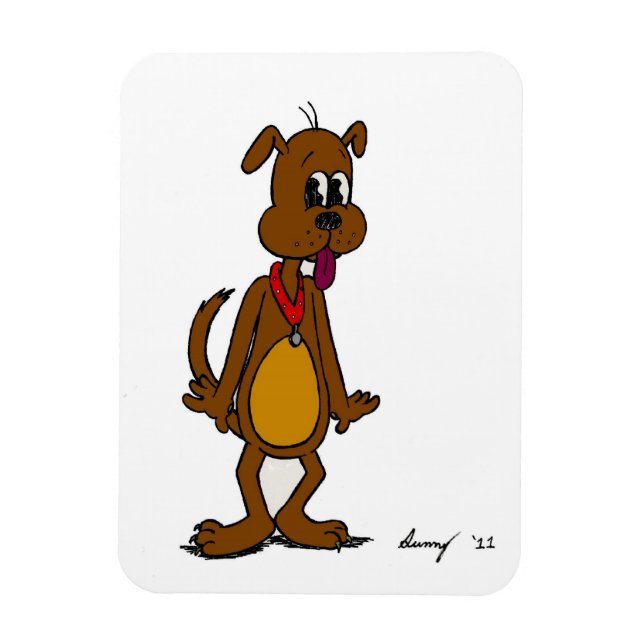 Ímã Flexível Doggy Toon (Vertical)