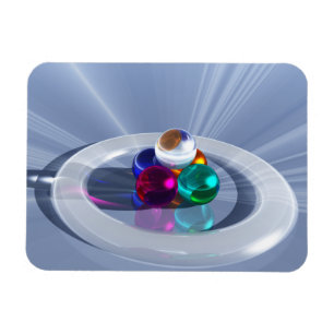 Ímã flexível leve de dobra