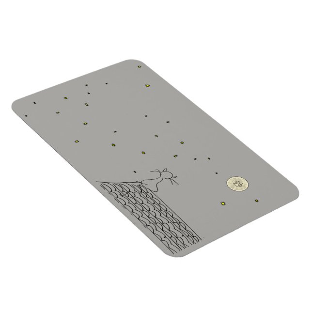 ímã flexível para amantes do gato (Lado Direito)