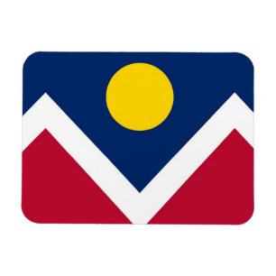 Ímã flexível patriótico com a bandeira da cida