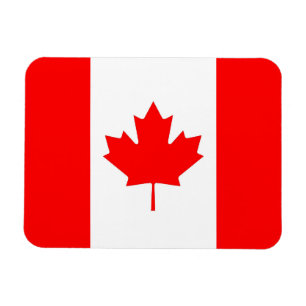 Ímã flexível patriótico com a bandeira de Cana