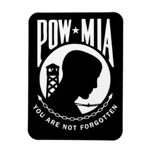 Ímã Flexível POW MIA