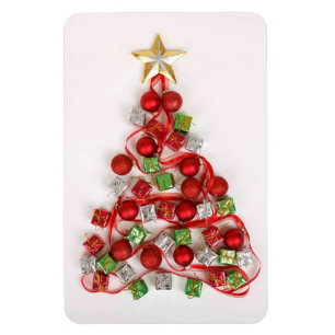 Ímã Flexível Premium de Árvore de Natal