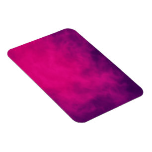 Ímã Flexível Rosa Neon e Violeta – Personalizável