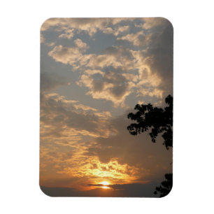 Ímã flexível superior do por do sol
