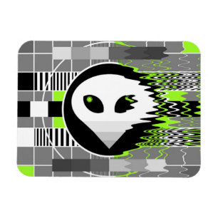 ímã flexível TV alienígena
