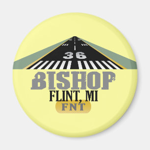 Imã Flint, MI Bishop Airport FNT Airport Runway