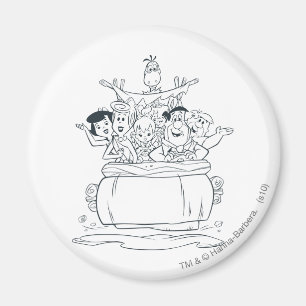Imã Flintstones Families1