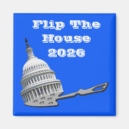 Imã Flip The House Vote Blue 2026