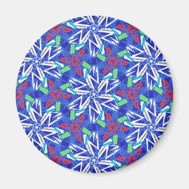 Imã Flocos de neve С (Frente)