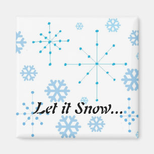Imã Flocos de Neve, Deixe Nevar