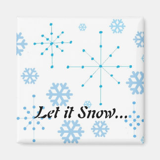 Imã Flocos de Neve, Deixe Nevar