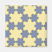 Flocos de neve Koch Tesselados (Padrão Fratural)