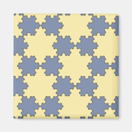 Imã Flocos de neve Koch Tesselados (Padrão Fratural)