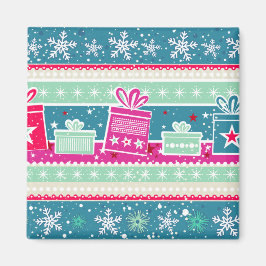 Imã Flocos de neve personalizados e presentes