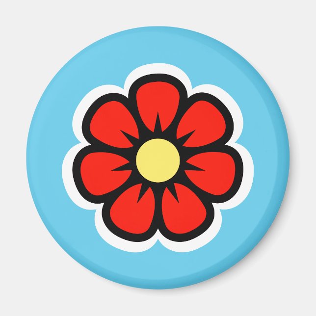 Imã Flor (Frente)