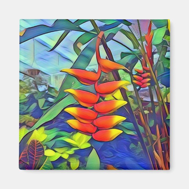 Imã Flor Art (Frente)