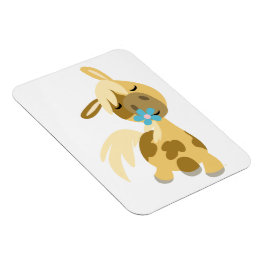 Ímã Flor Azul e Magneta flexível do Pony de Cartoon