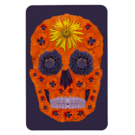 Ímã Flor - Caveira 1